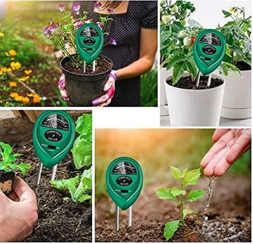 🌱 3-in-1 Soil Moisture Meter – Smart Gardening Made Easy!
