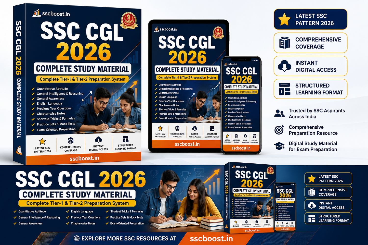 SSC CGL 2026 – Complete Study Material