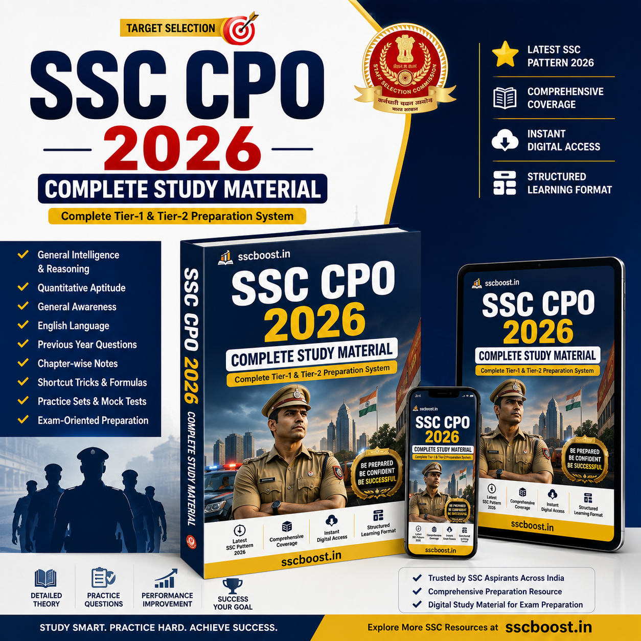 SSC CPO 2026 – Complete Study Material