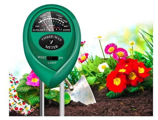 🌱 3-in-1 Soil Moisture Meter – Smart Gardening Made Easy!