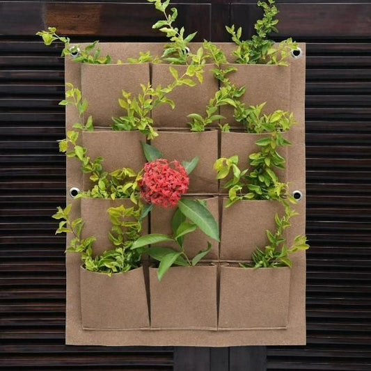 🌿 Vertical Hanging Wall Planter for Balcony & Indoors