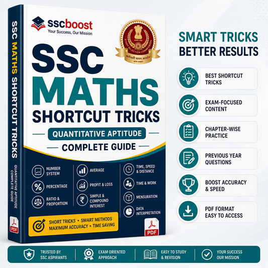 SSC Maths Shortcut Tricks PDF – Speed Techniques & Practice Sets