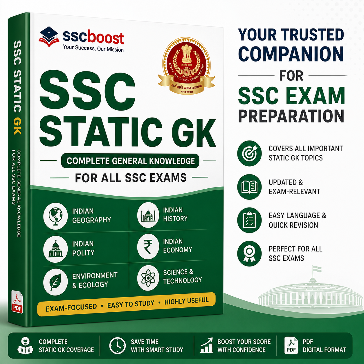 SSC General Knowledge Master PDF – Static GK & India GK Guide
