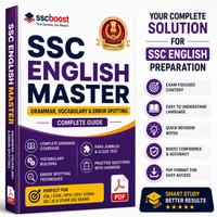 SSC English Master PDF – Grammar, Vocabulary & Error Spotting