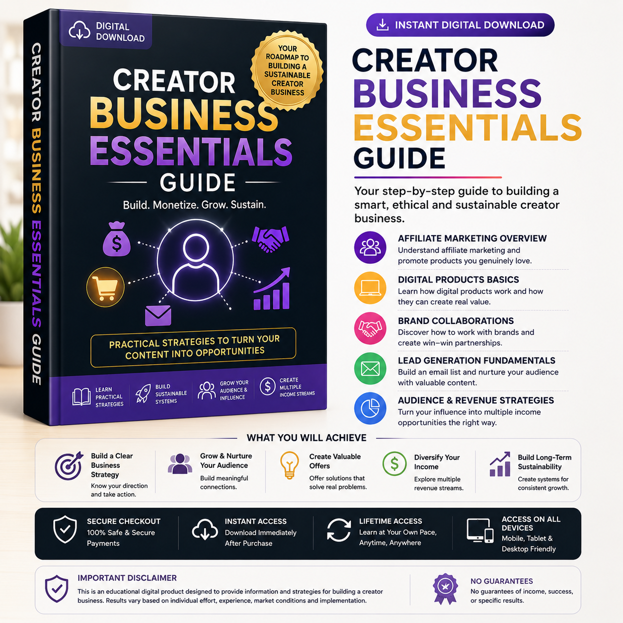 Creator Business Essentials Guide