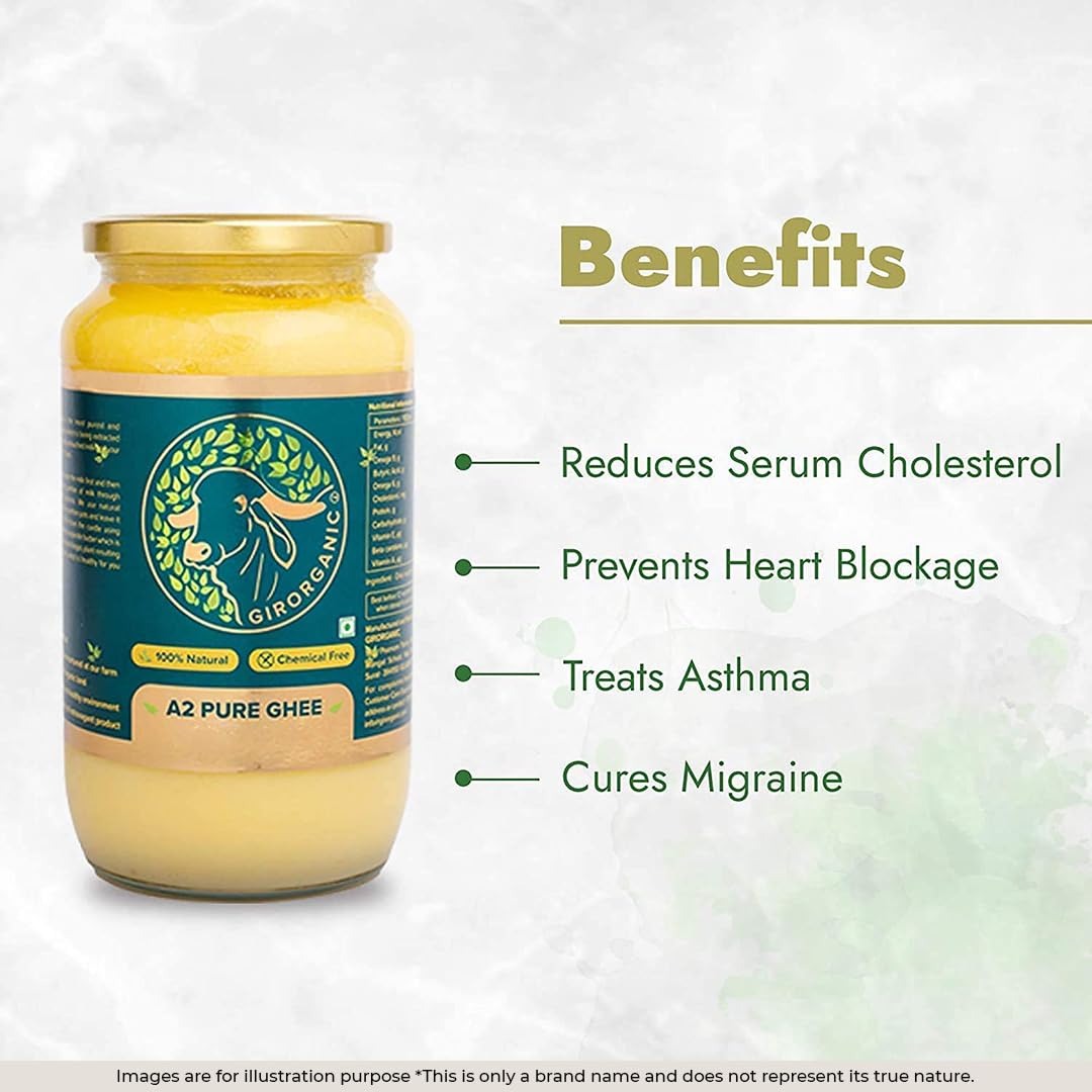 GirOrganic A2 Gir Cow Ghee