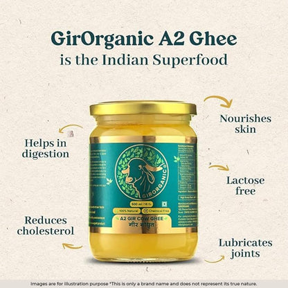 GirOrganic A2 Gir Cow Ghee